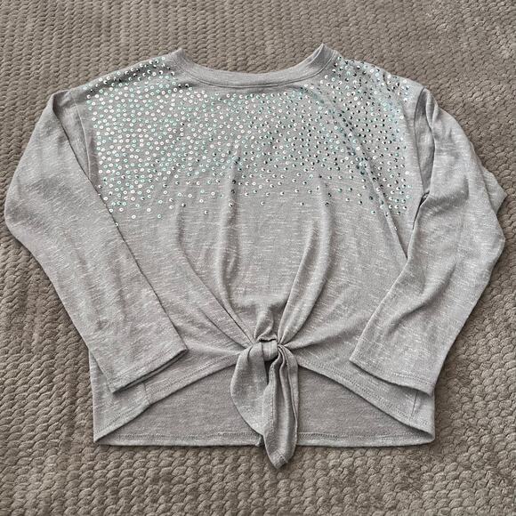 Short Sleeve and Long Sleeve Girls Shirt Set Of 5 Size 14 - Picture 5 of 6